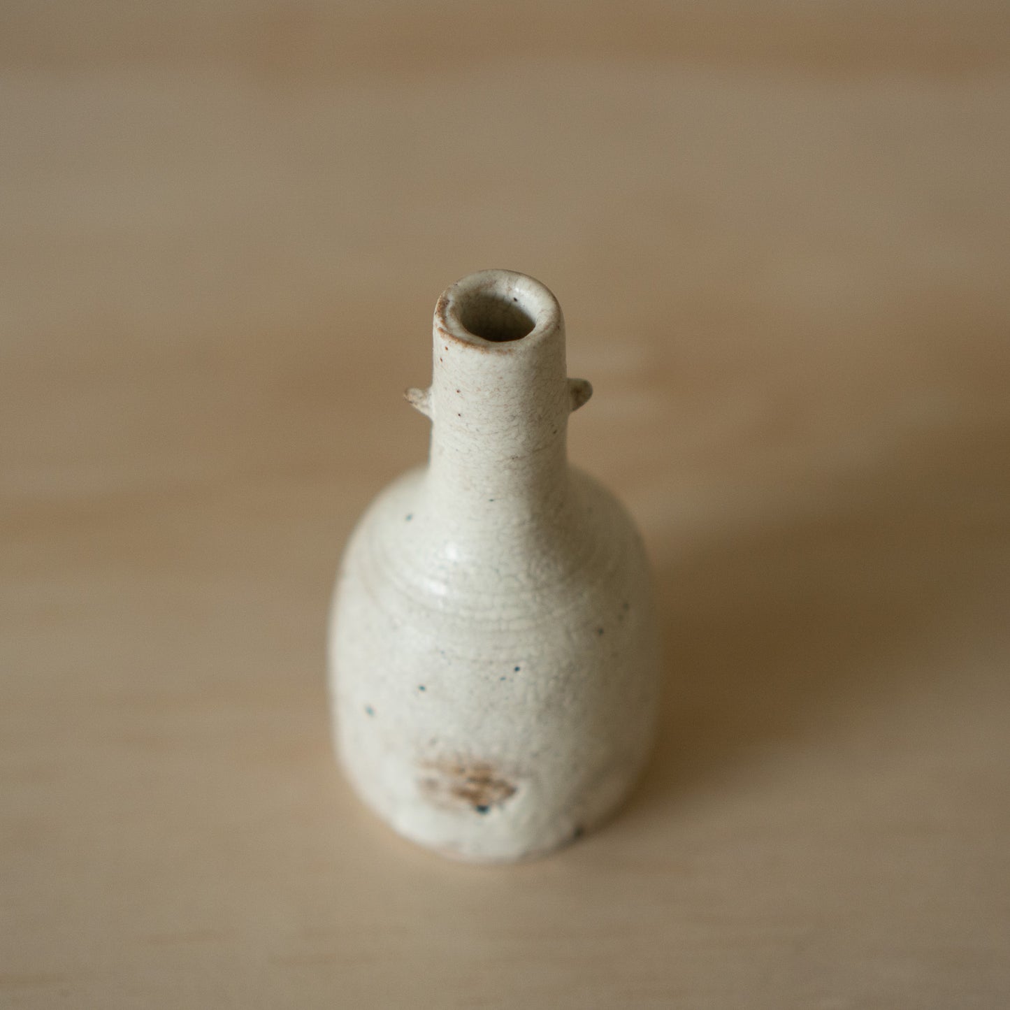 Contemporary Japanese Ceramic Horned Vase - 3