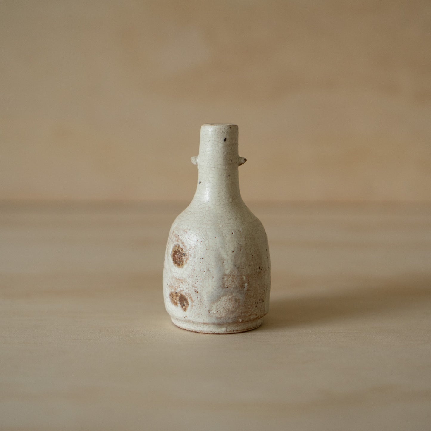Contemporary Japanese Ceramic Horned Vase - 3