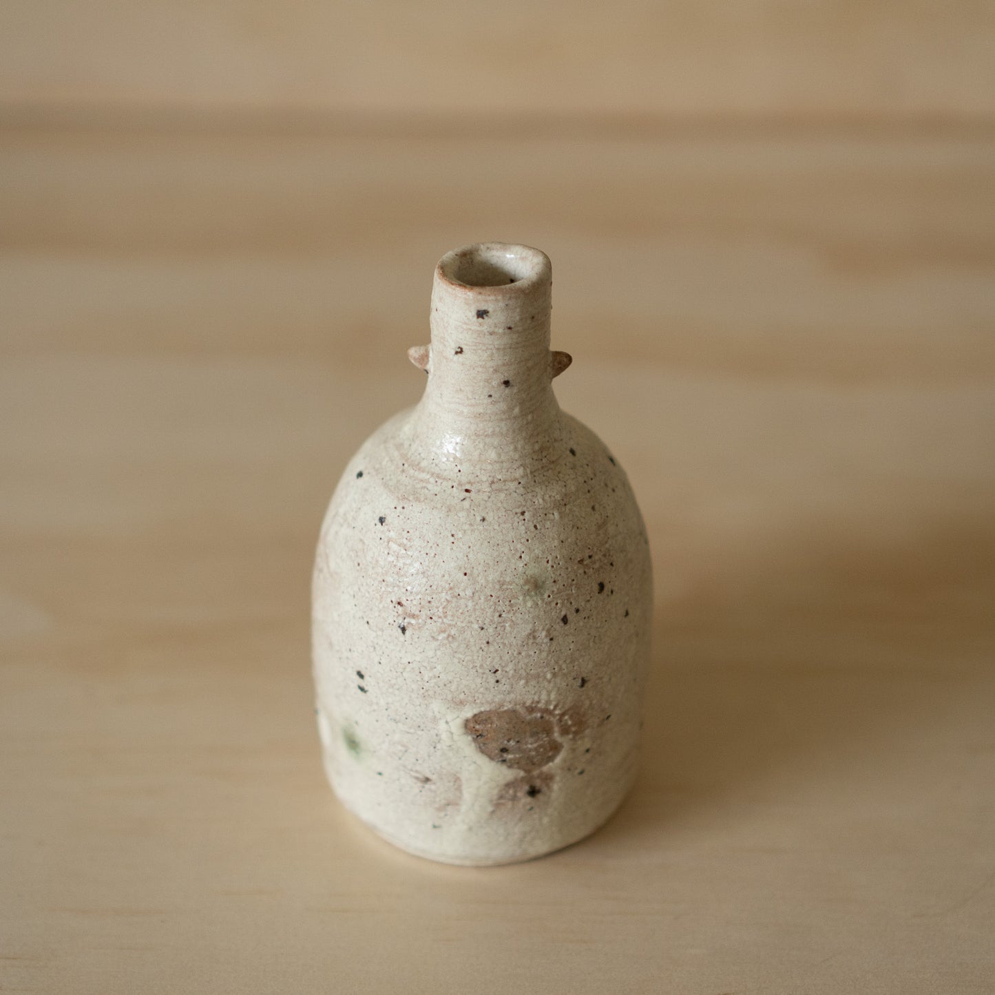 Contemporary Japanese Ceramic Horned Vase - 2