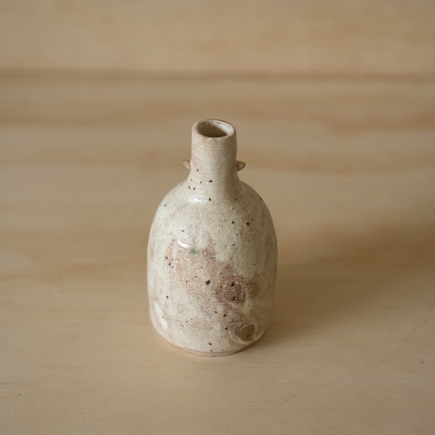Contemporary Japanese Ceramic Horned Vase - 2