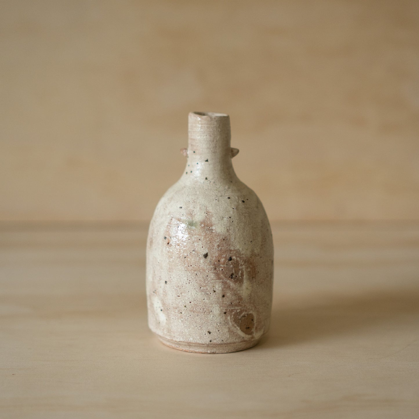 Contemporary Japanese Ceramic Horned Vase - 2