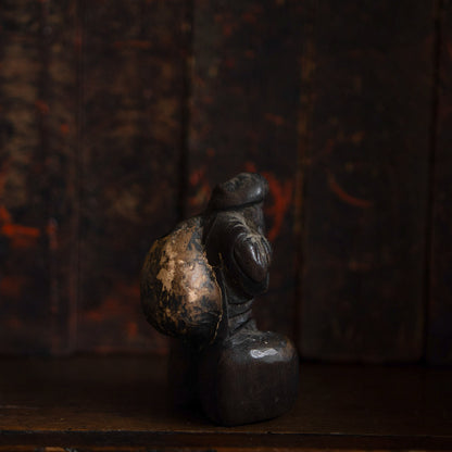 Antique Japanese Carved Daikoku Figure - 01