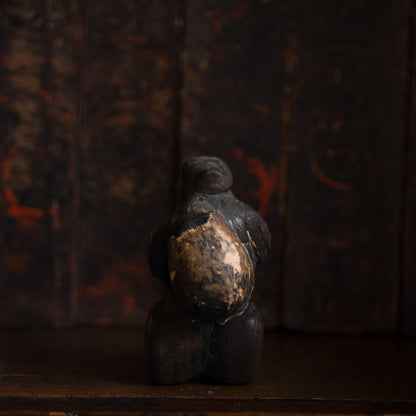 Antique Japanese Carved Daikoku Figure - 01