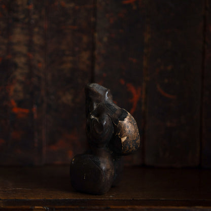Antique Japanese Carved Daikoku Figure - 01