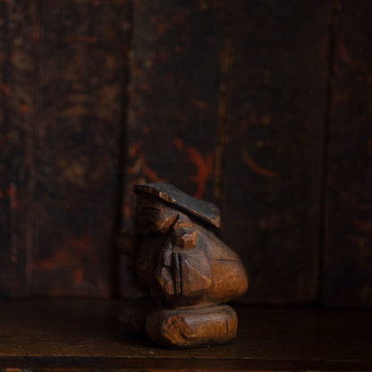 Antique Japanese Carved Daikoku Figure - 02