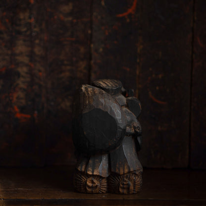 Antique Japanese Carved Daikoku - 06