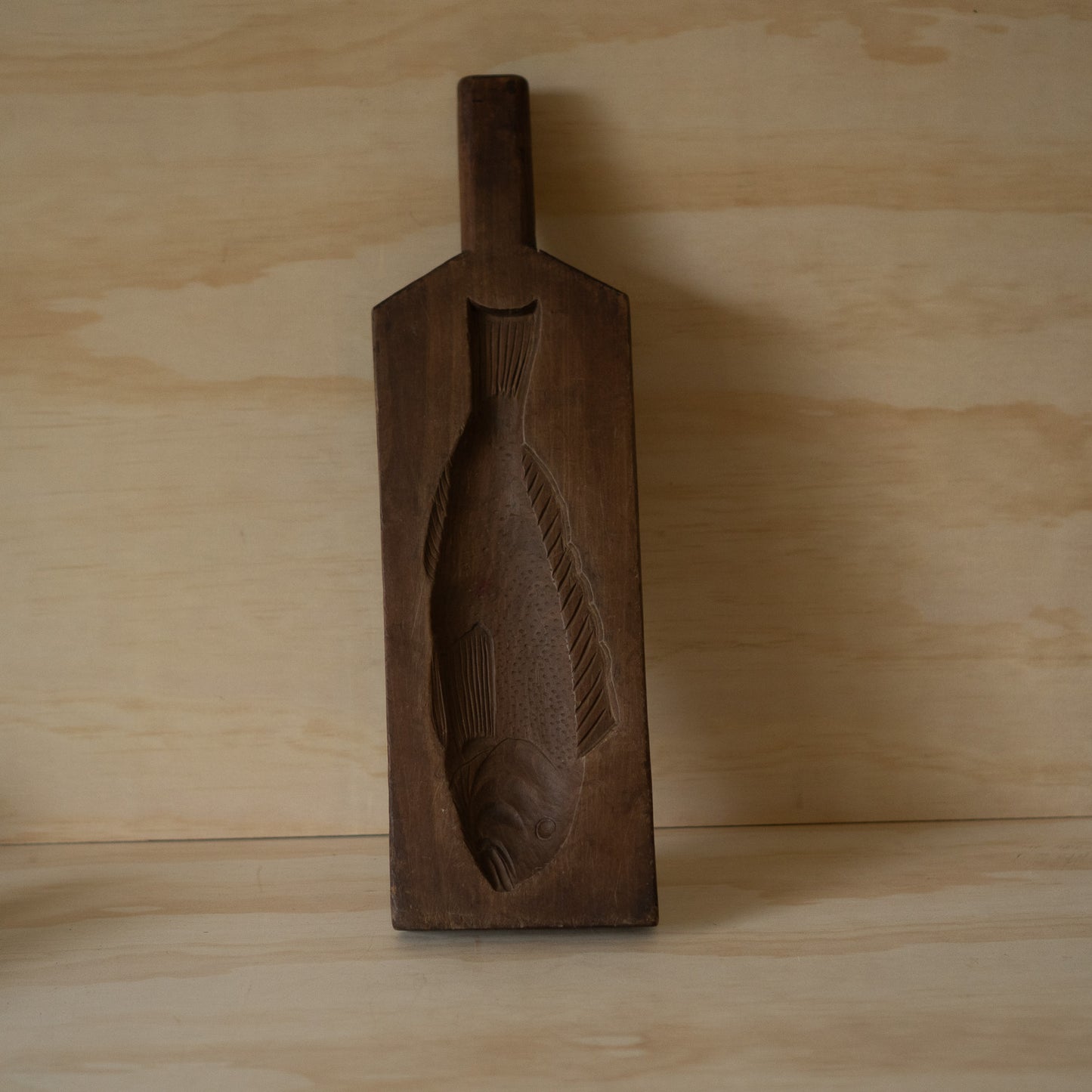 Vintage Japanese Fish shaped Kashigata Cake Mould