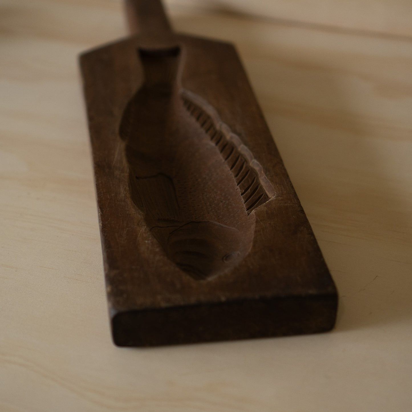 Vintage Japanese Fish shaped Kashigata Cake Mould