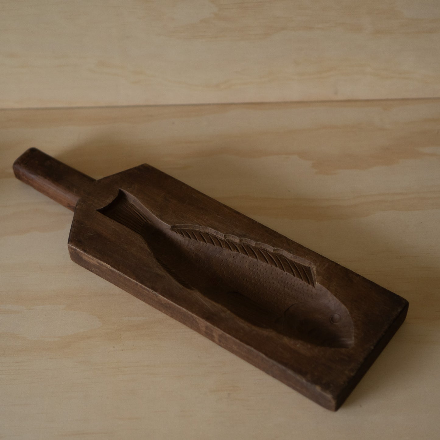 Vintage Japanese Fish shaped Kashigata Cake Mould