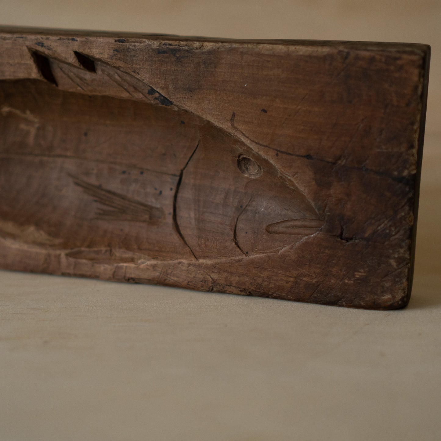 Vintage Japanese Fish shaped Kashigata Cake Mould No.2