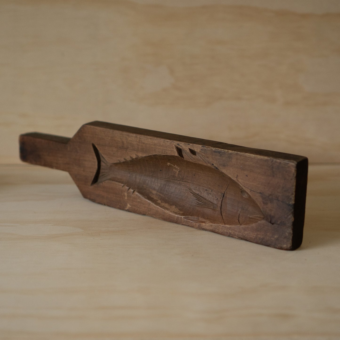 Vintage Japanese Fish shaped Kashigata Cake Mould No.2