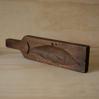 Vintage Japanese Fish shaped Kashigata Cake Mould No.2