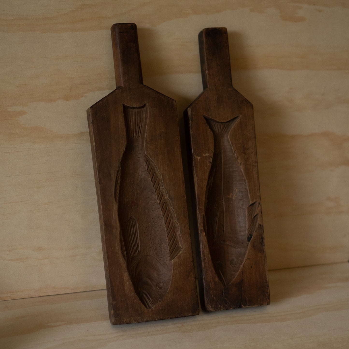 Vintage Japanese Fish shaped Kashigata Cake Mould No.2