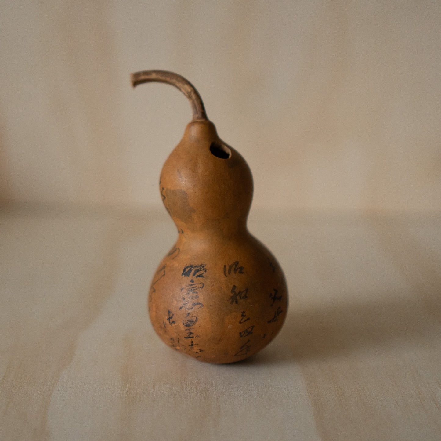 Vintage Japanese Good luck ornament - Hyotan Gourd
