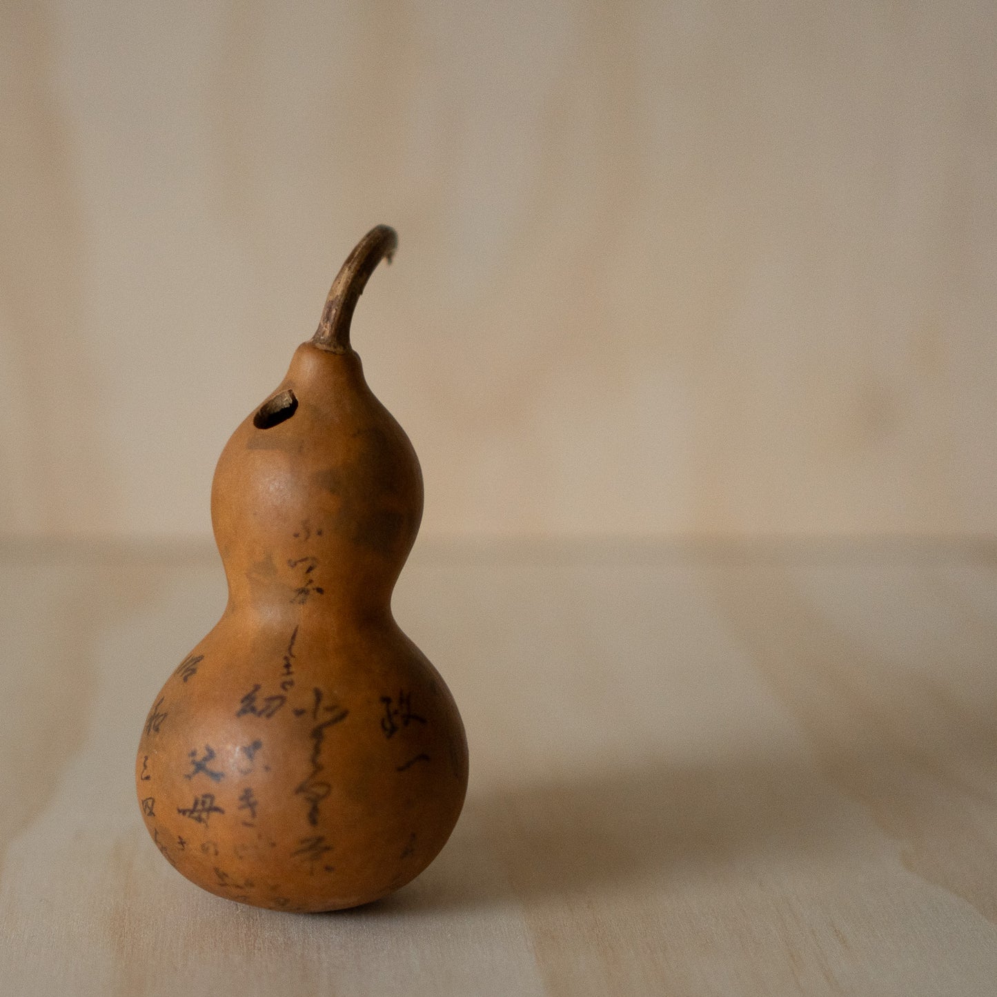 Vintage Japanese Good luck ornament - Hyotan Gourd