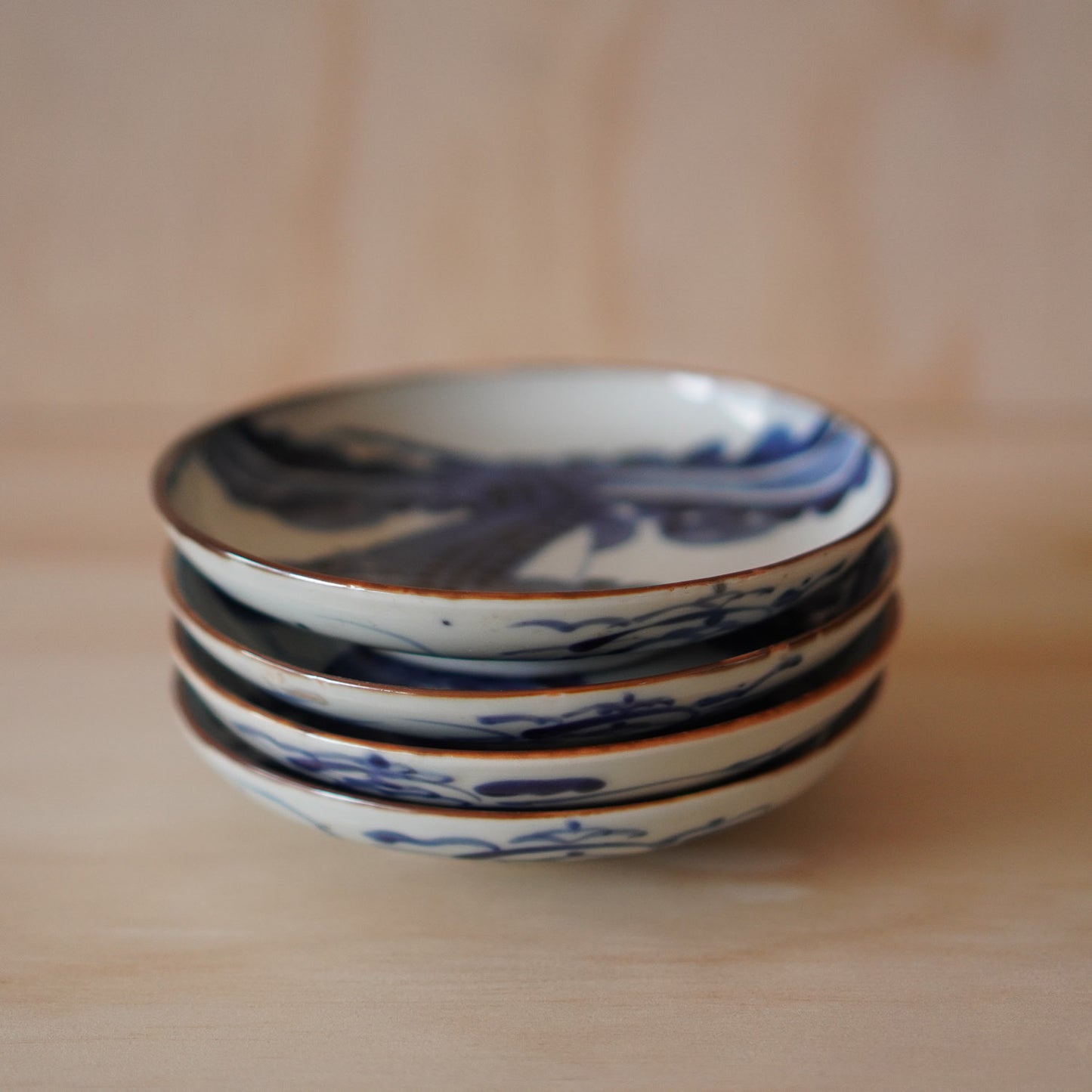Antique Japanese Imari Ceramic Koi Fish small Plate