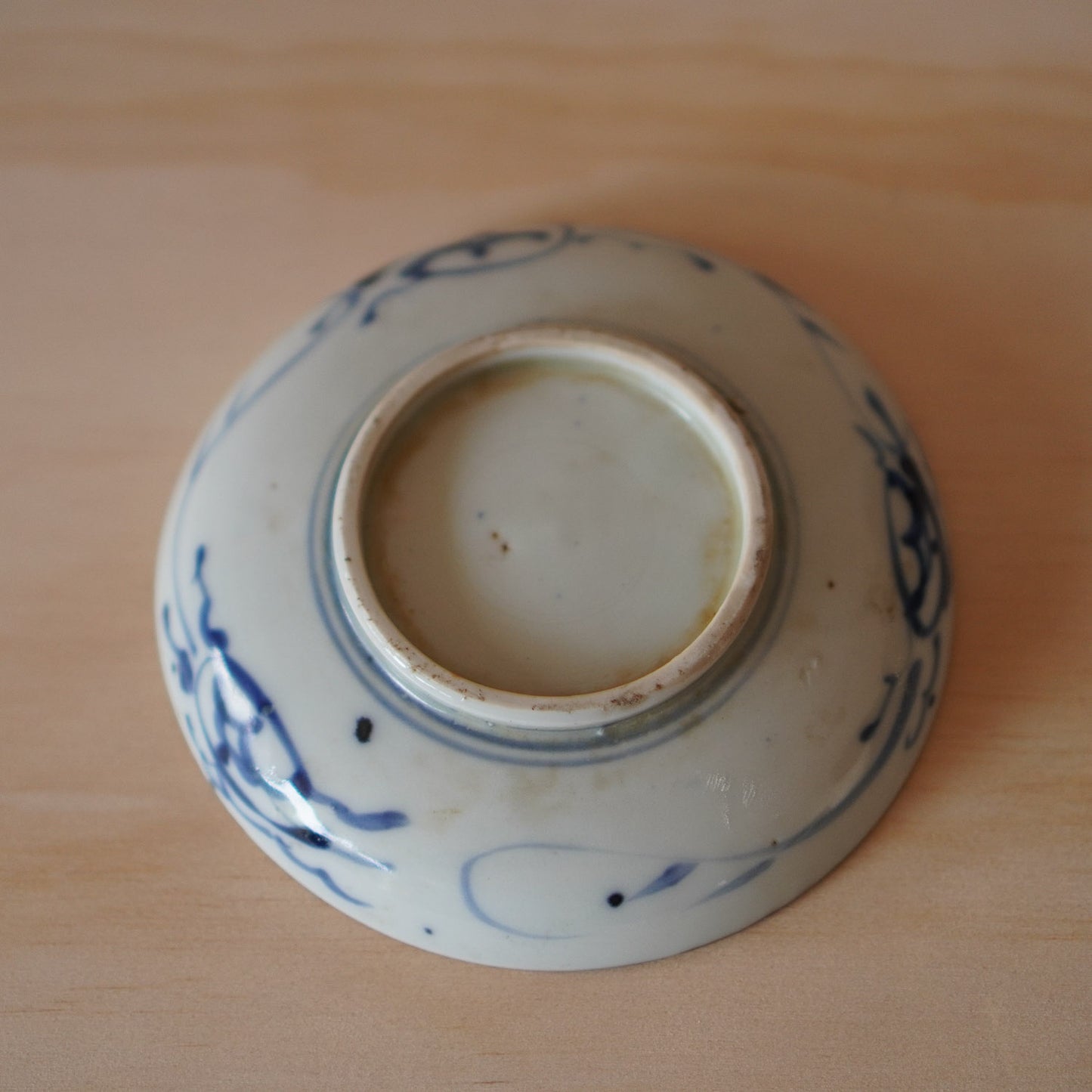 Antique Japanese Imari Ceramic Koi Fish small Plate