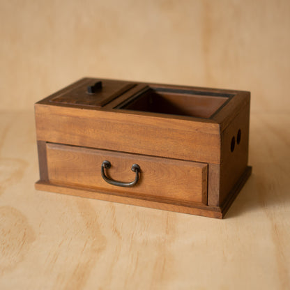 Vintage Showa period Japanese Tabako bon - Incense box