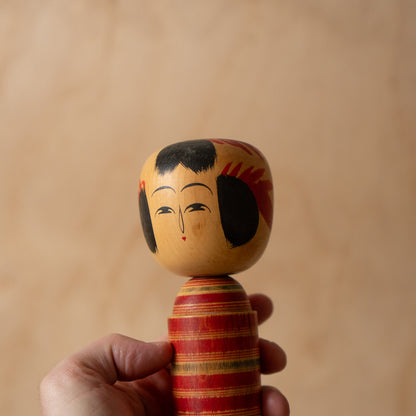Vintage Japanese Kokeshi Doll - 01