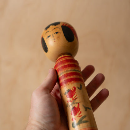 Vintage Japanese Kokeshi Doll - 01