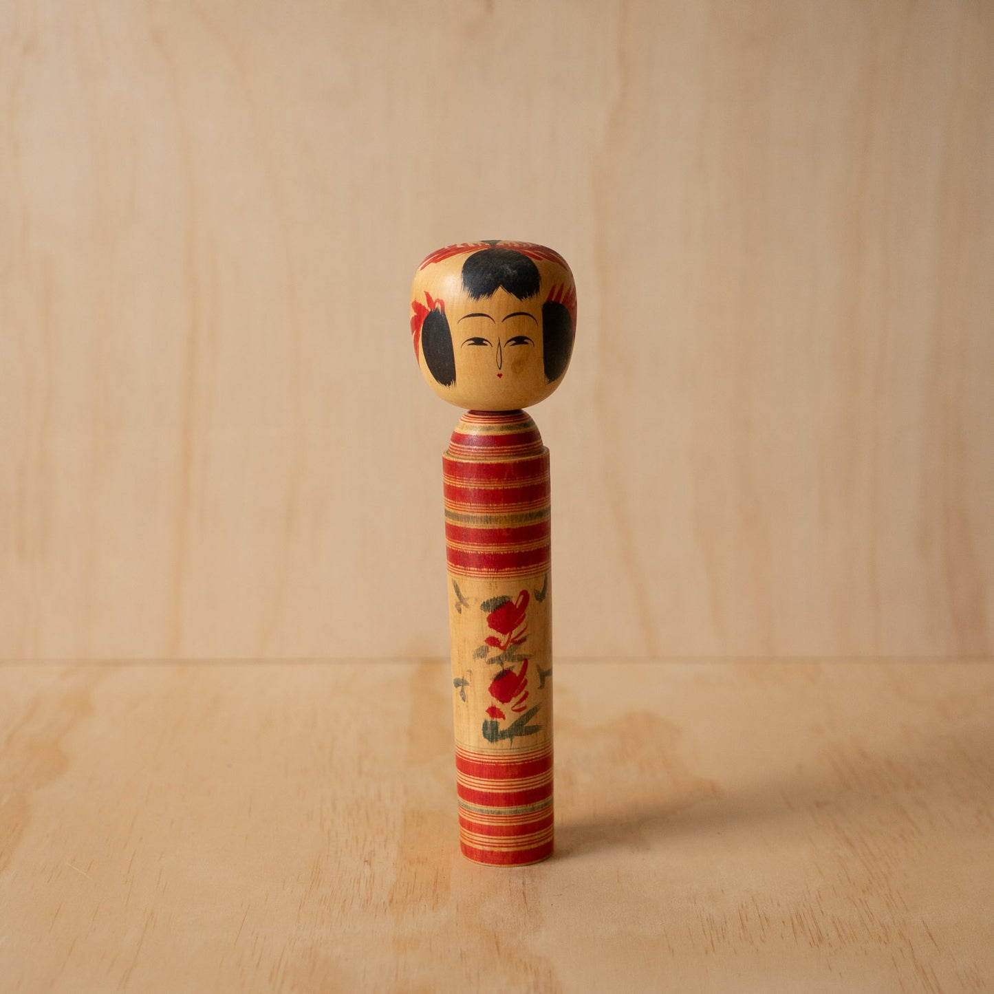 Vintage Japanese Kokeshi Doll - 01