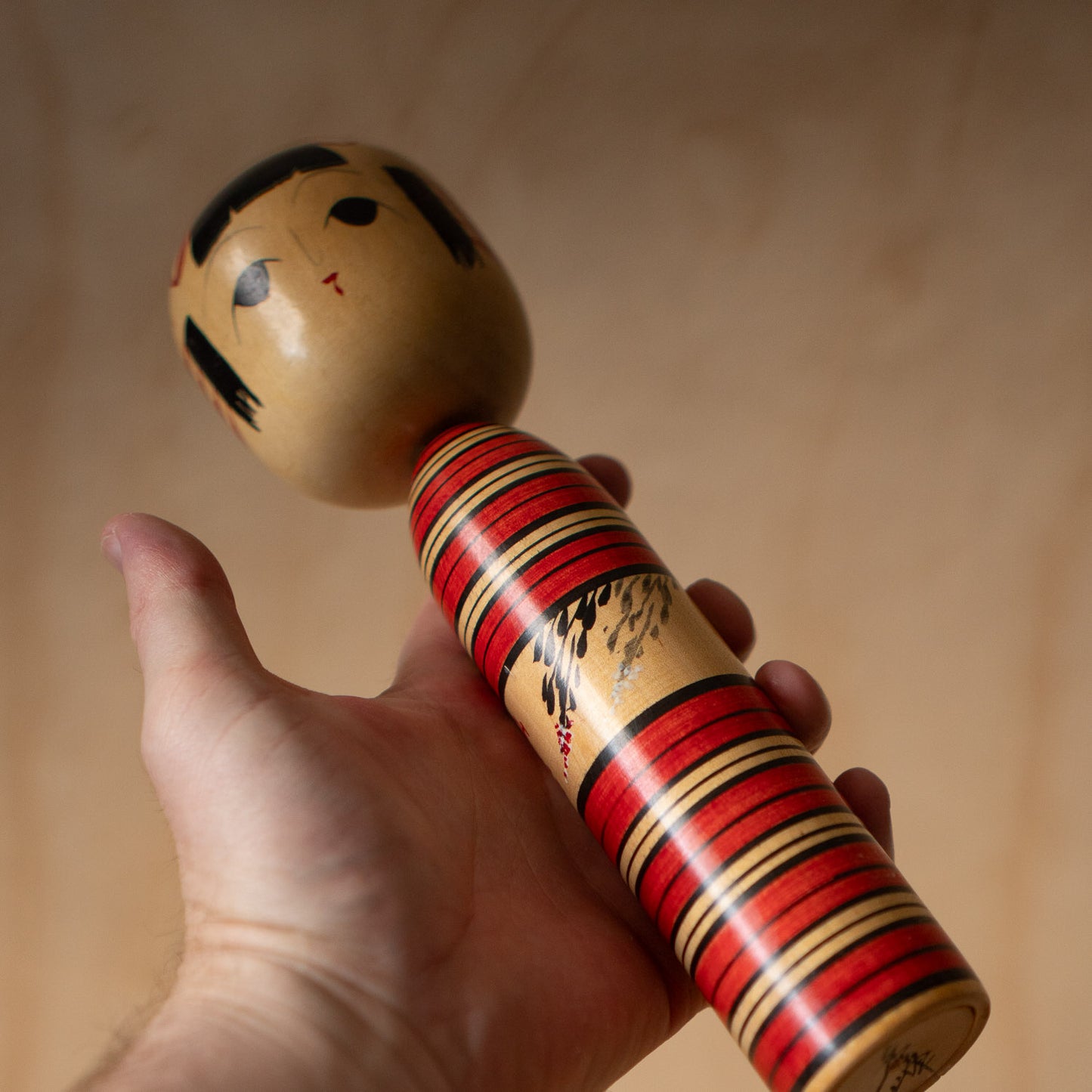 Vintage Japanese Kokeshi Doll - 02