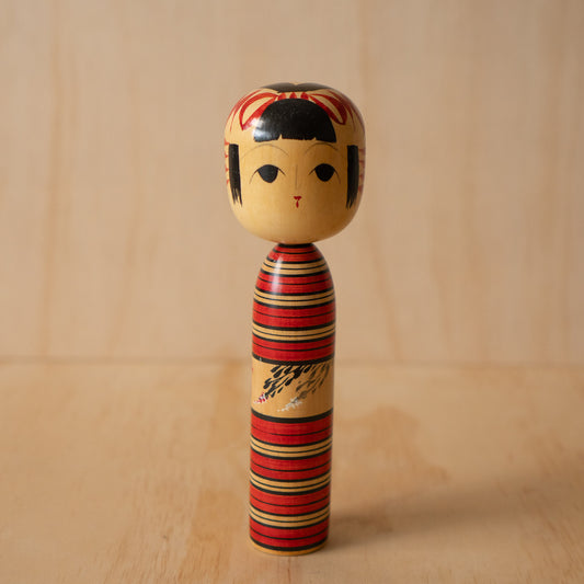 Vintage Japanese Kokeshi Doll - 02