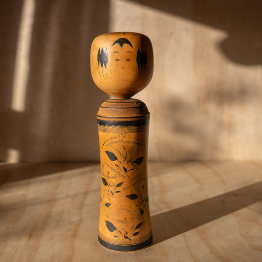 Vintage Large Japanese Kokeshi Doll - 01