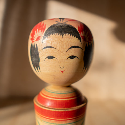 Vintage Japanese Kokeshi Doll - 03