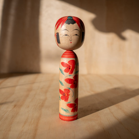 Vintage Japanese Kokeshi Doll - 06