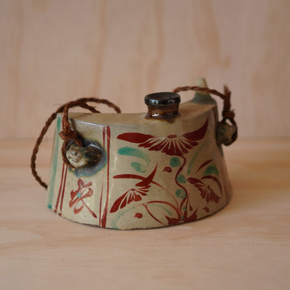 Vintage Japanese Ceramic Okinawan Sake Bottle - Dachibin