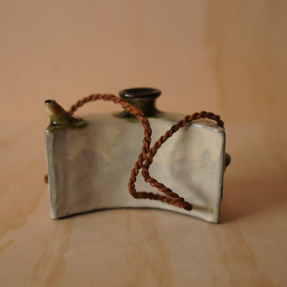 Vintage Japanese Ceramic Okinawan Sake Bottle - Dachibin