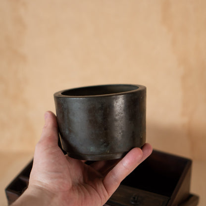 Antique Japanese Rosewood Tabako Bon - Incense Box
