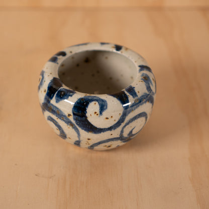 Japanese Shigaraki Ceramic Koro Incense burner - Shimakichi Pottery Studio