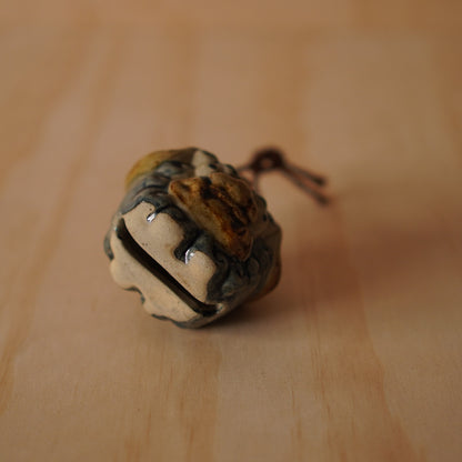 Vintage Japanese Okinawan style Shishi Temple Lion Bell