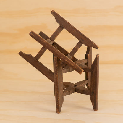 Vintage Japanese Wooden Spool Itomaki - Stand