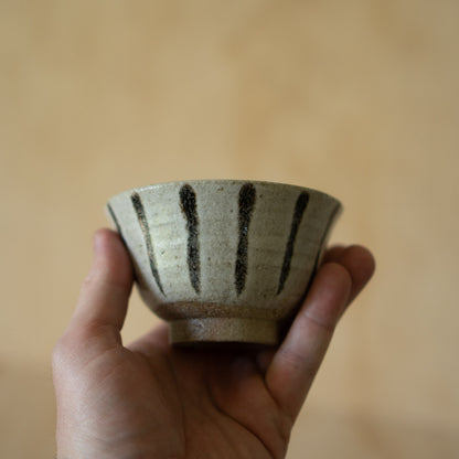 Japanese Small Striped bowl / teacup