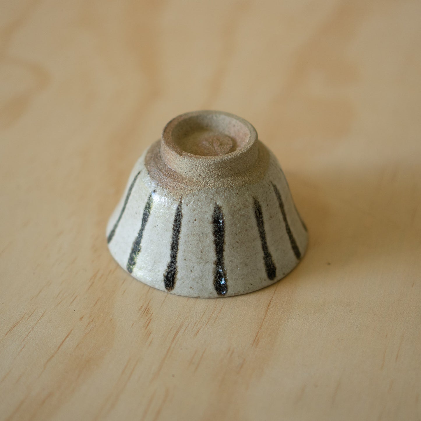 Japanese Small Striped bowl / teacup