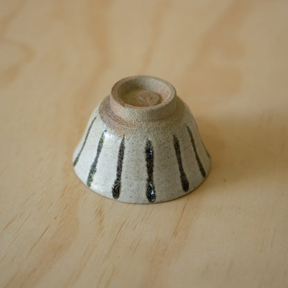 Japanese Small Striped bowl / teacup