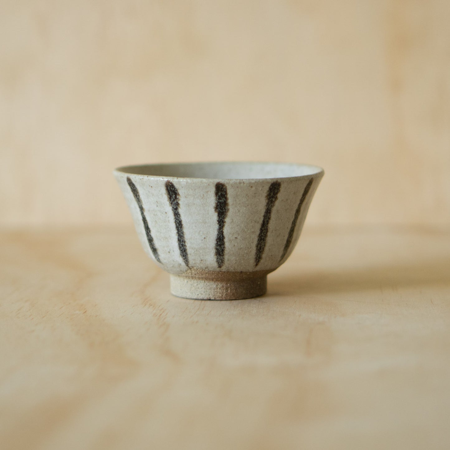 Japanese Small Striped bowl / teacup