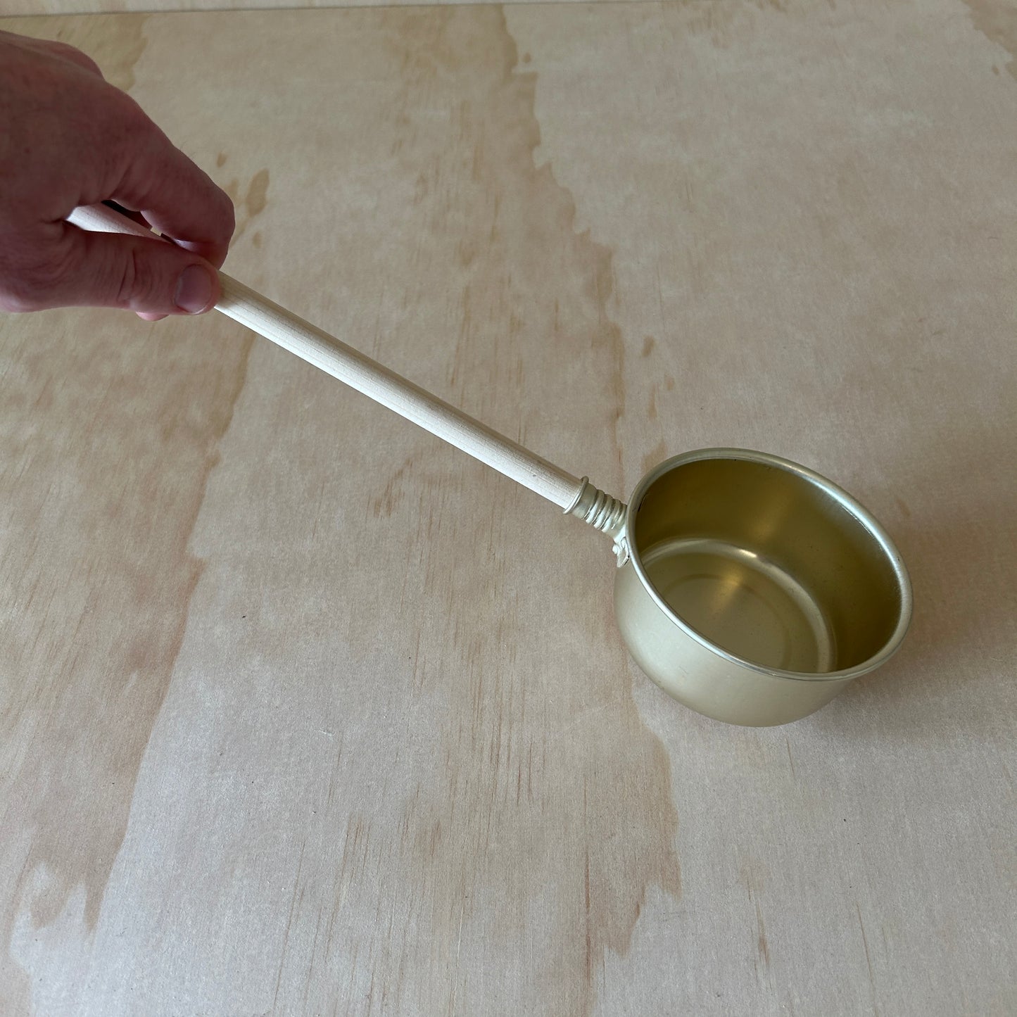 Small Japanese Water Dipper - Aluminium