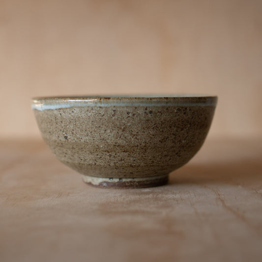 Japanese Suri-Bachi Grinding bowl -  Earthy Brown Glazed - Large