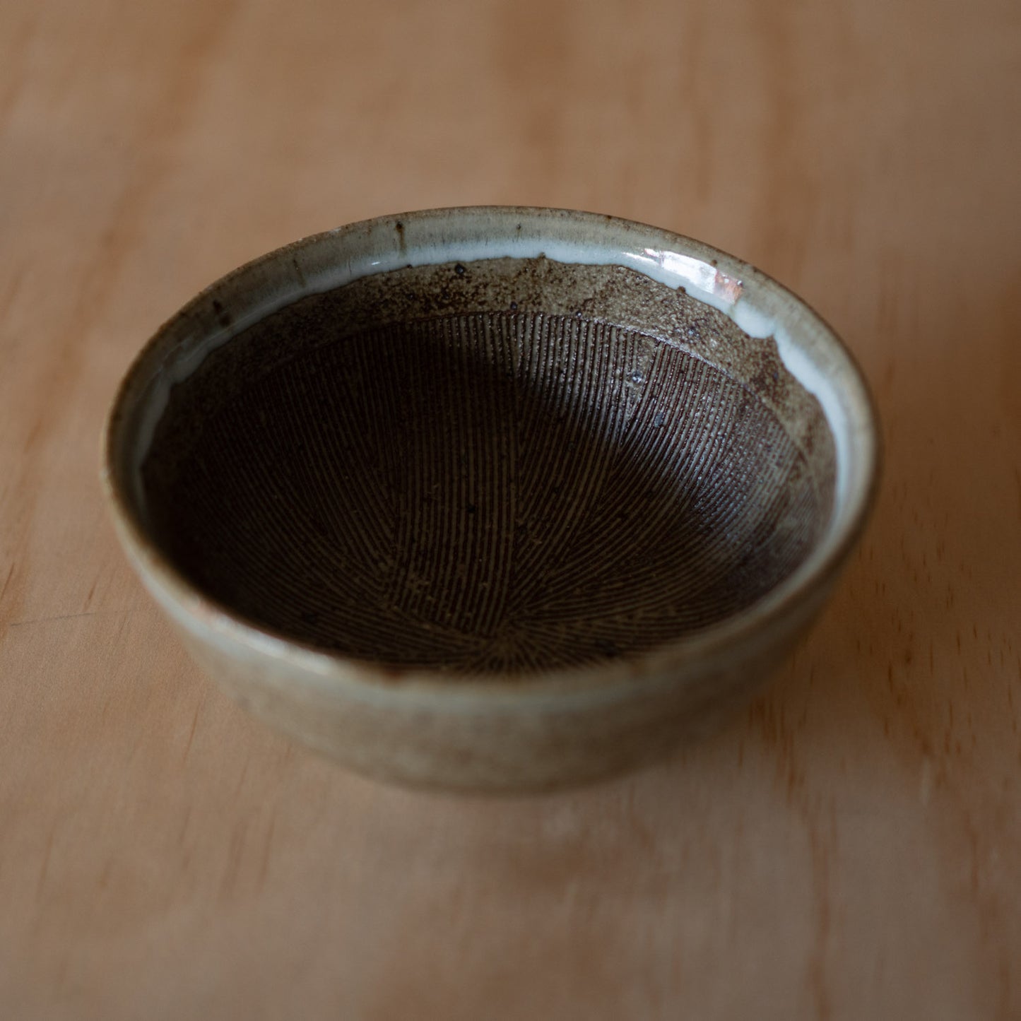 Japanese Suri-Bachi Grinding bowl -  Earthy Brown Glazed - Large