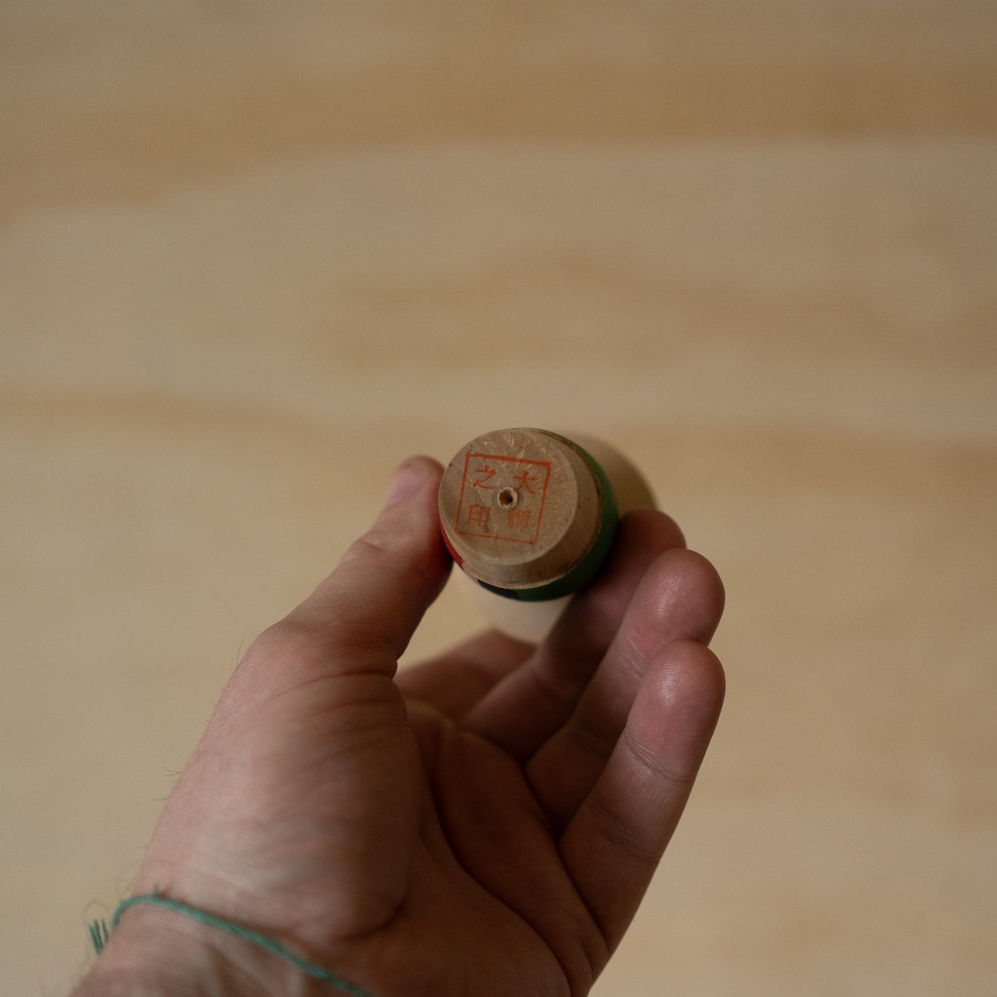 Vintage Japanese Wooden Kappa Yokai Kokeshi