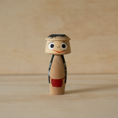 Vintage Japanese Wooden Kappa Yokai Kokeshi