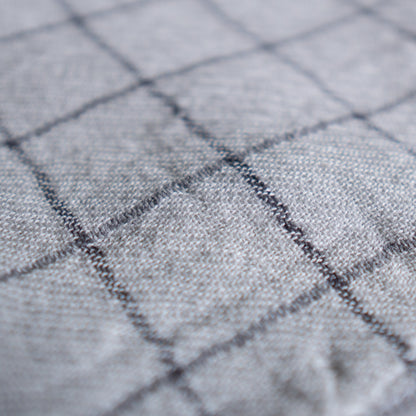 Kontex Graph - Organic Natural Dyed Cotton Face washer - Charcoal 33cm