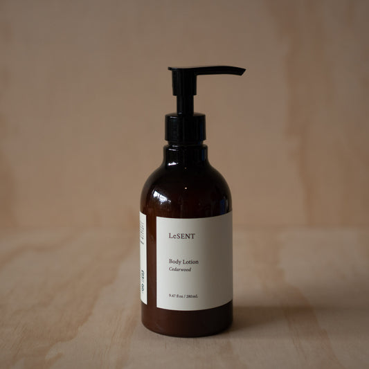 LeSent Japan - Cedarwood Body Lotion - 280ml Bottle