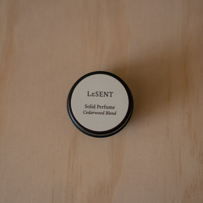 LeSent Japan - Cedarwood Solid Perfume