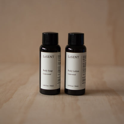 LeSent Japan - Cedarwood Travel Body Care Set