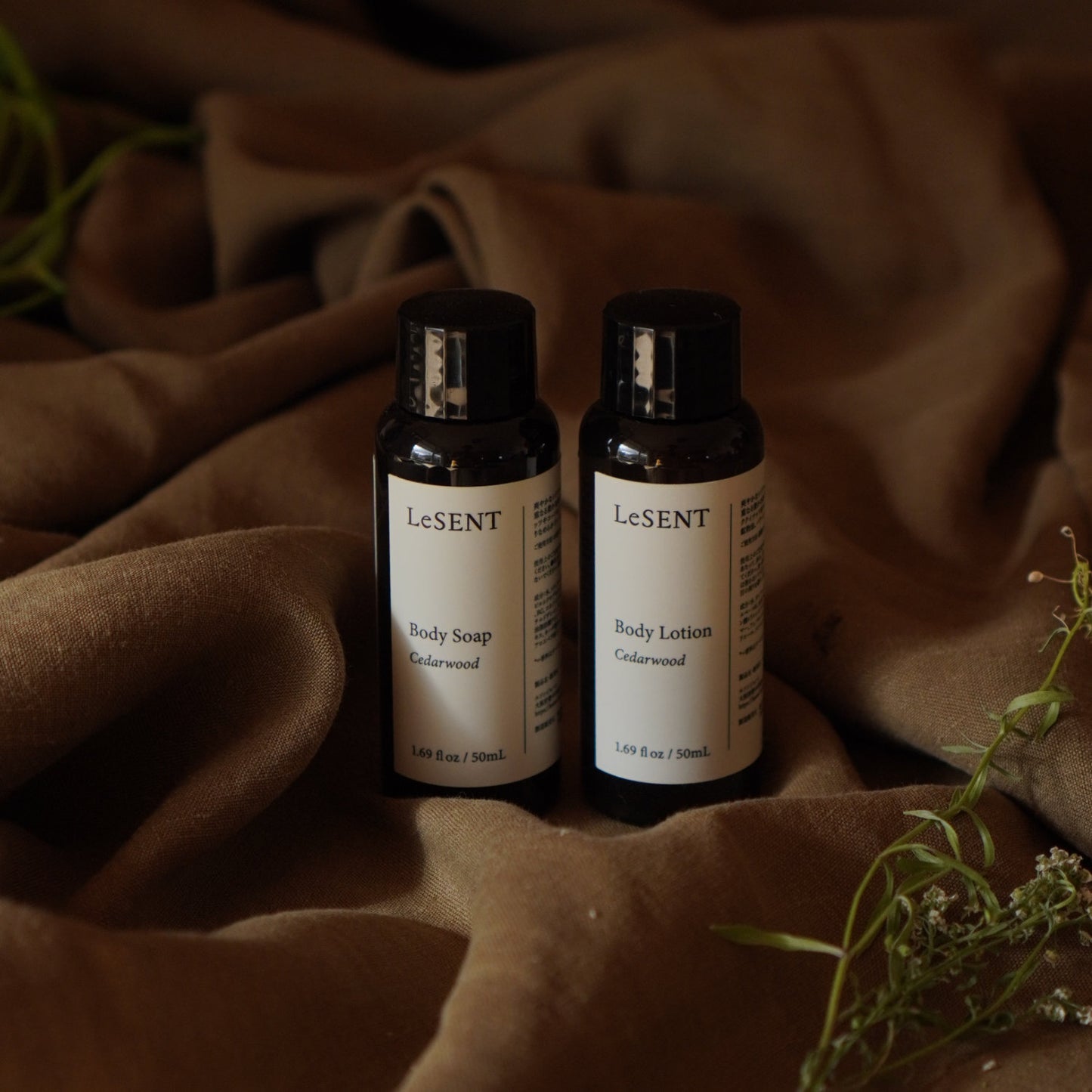 LeSent Japan - Cedarwood Travel Body Care Set